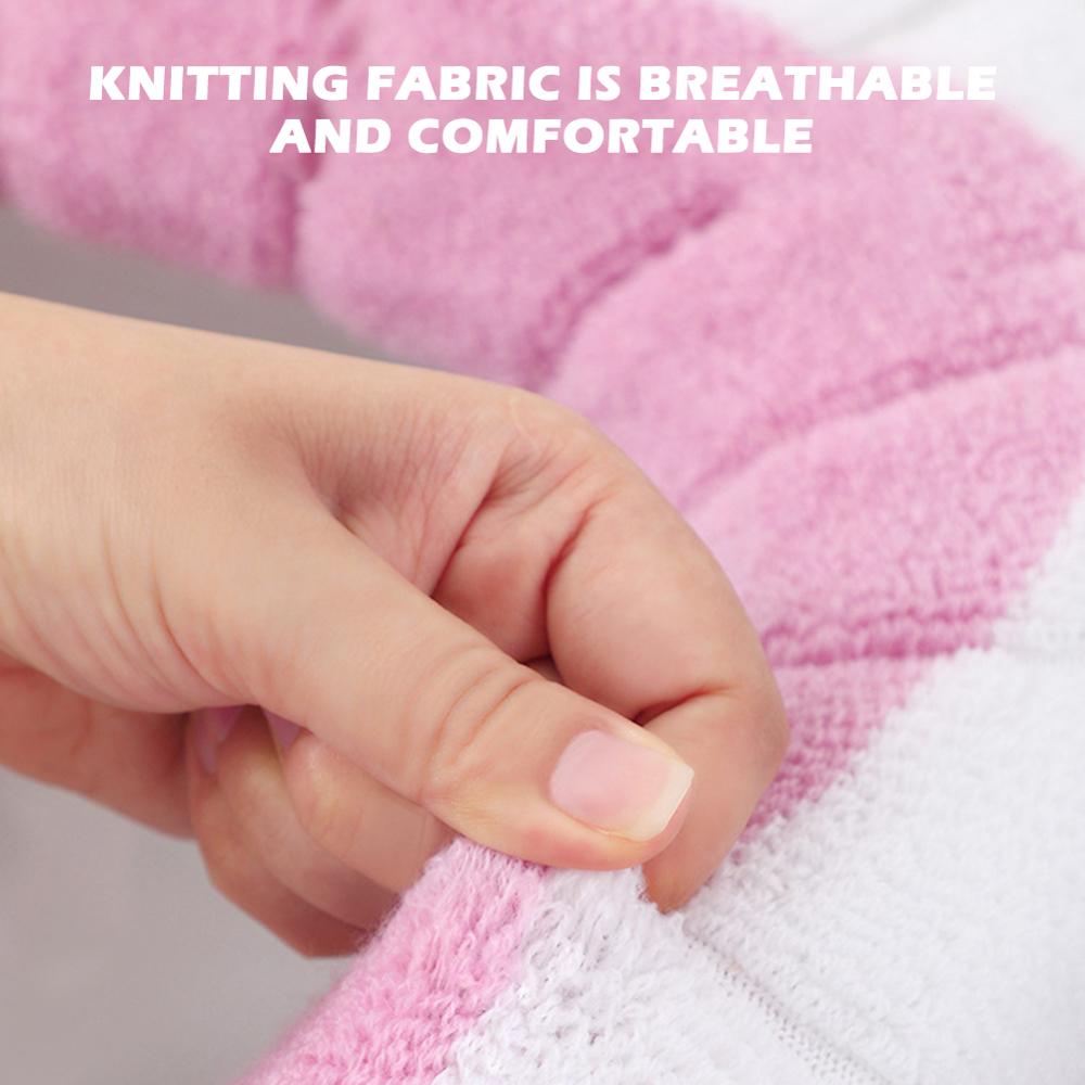 Juego de fundas de asiento de inodoro Universal, cálido, suave y lavable, tapete para decoración del hogar, funda de asiento, accesorios para tapa de inodoro