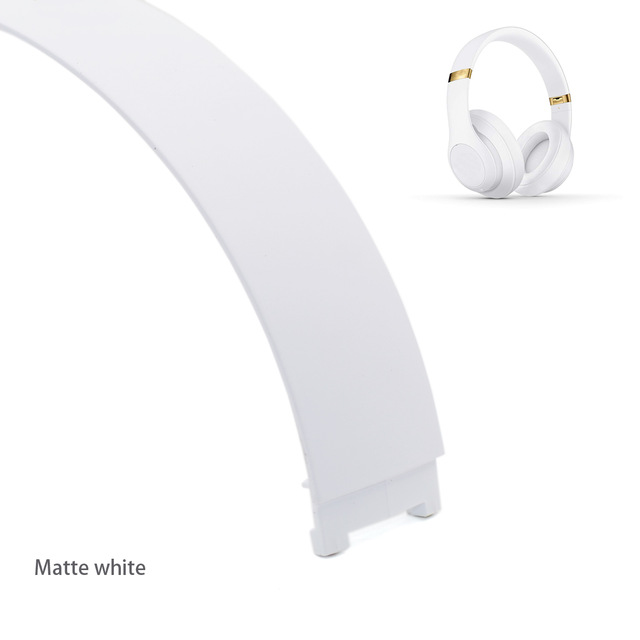 Voor Studio 3.0 Reparatie Onderdelen Vervanging Hoofdtelefoon Hoofdband Headset Plastic Shell voor Beat Studio 3.0 voor Studio3 Hoofdtelefoon: WHITE