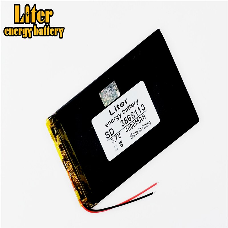 3,7 V 4000MAH 3568113 3570110 3570115 Lithium-Polymer-Batterie mit schutz bord Für Tablette sprechen7X Colorfly E708 Q2 Behälter