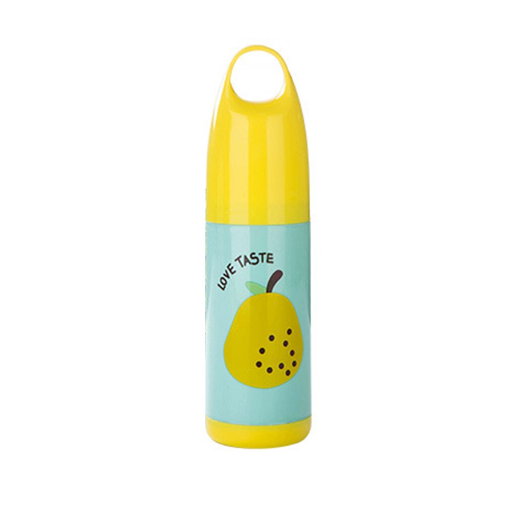 Fruit Pattern Toothbrush Toothpaste Box Travel Toothbrush Case Toothpaste Holder Cover Anti Bacterial Storage Box: Pear