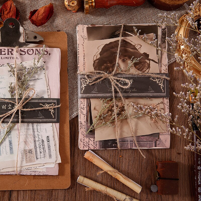 Medieval Series Memo Pads Sticky Notes Retro Paper diary Scrapbooking Stickers Junk Journal School stationery Notepad