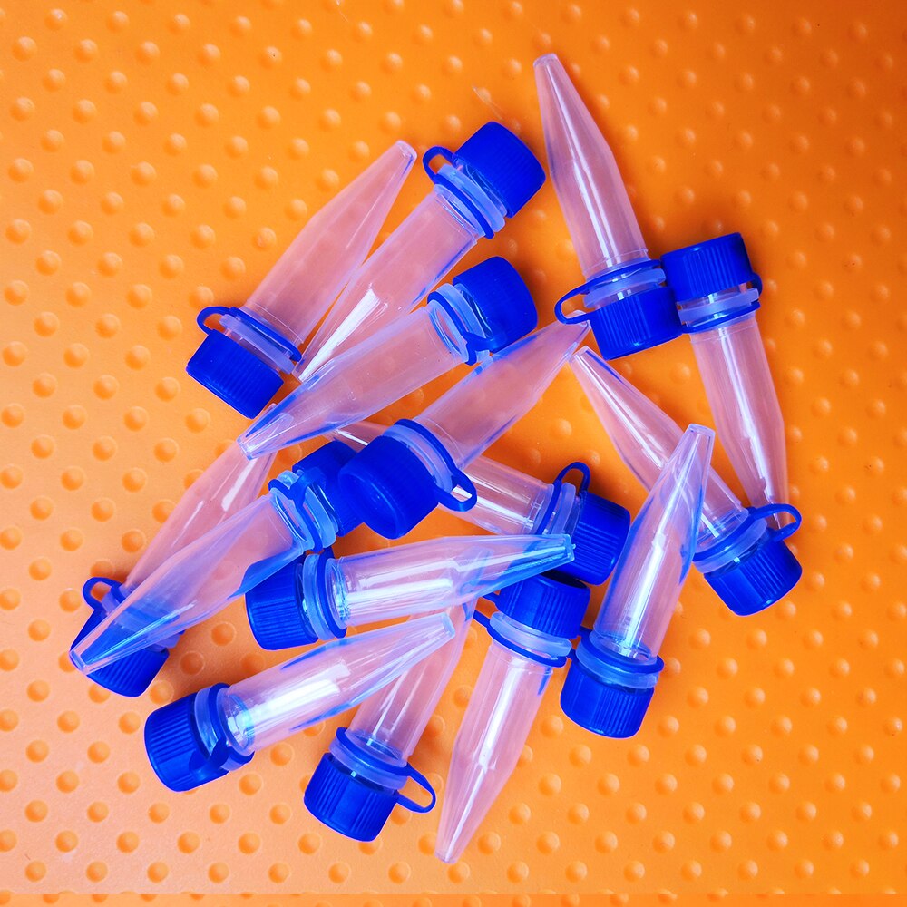 Tubo de microcentrífuga PP de 100 ml, tubos de centrífuga con tapa de tornillo, tubos de prueba de laboratorio de plástico criotubo para experimentos, 1,5 Uds.