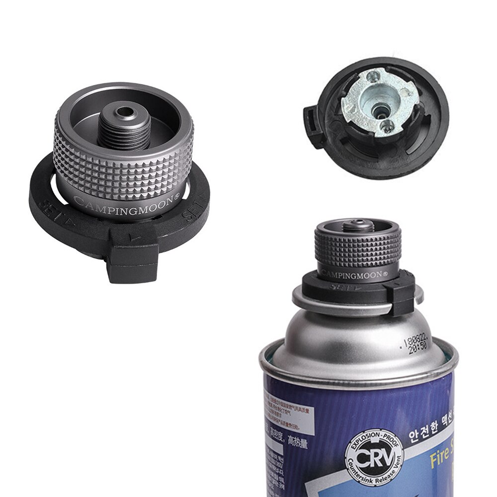 Outdoor Stove Adapter Cartridge Tank Adaptor Gas Converter Split Type Furnace Connector Adapter for Camping Cooking Picnic: Z11