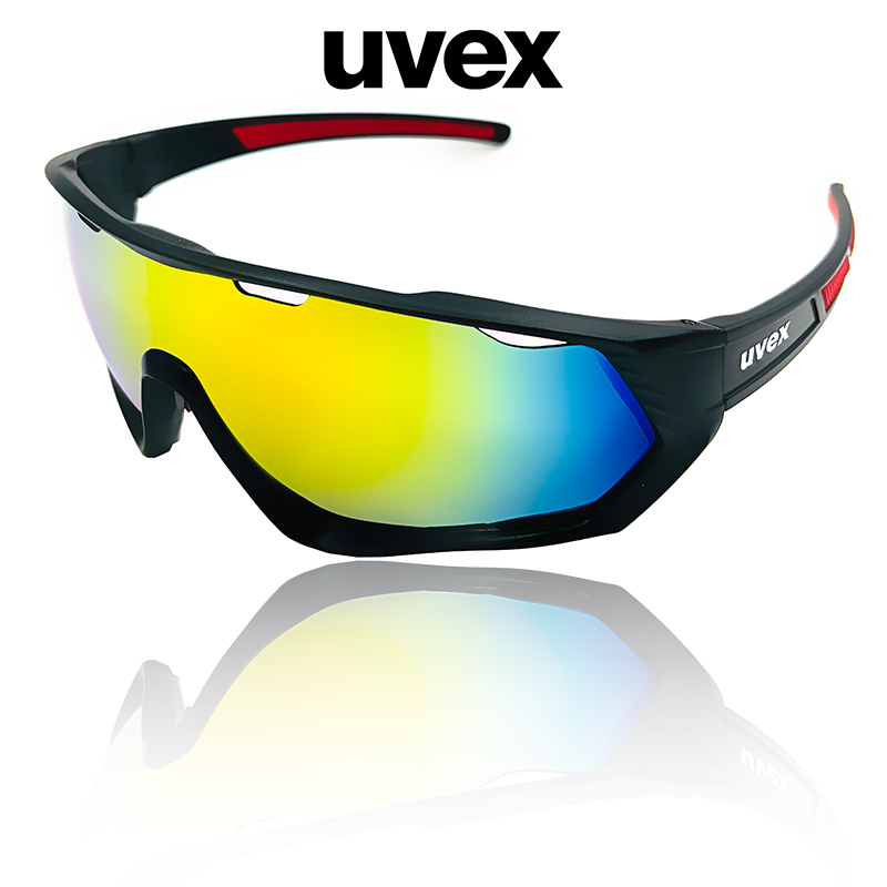 Uvex gafas de ciclismo polarizadas deportes al aire libre gafas de bicicleta hombres mujeres montaña carretera MTB bicicleta UV400 gafas de sol gafas de montar: Blanco