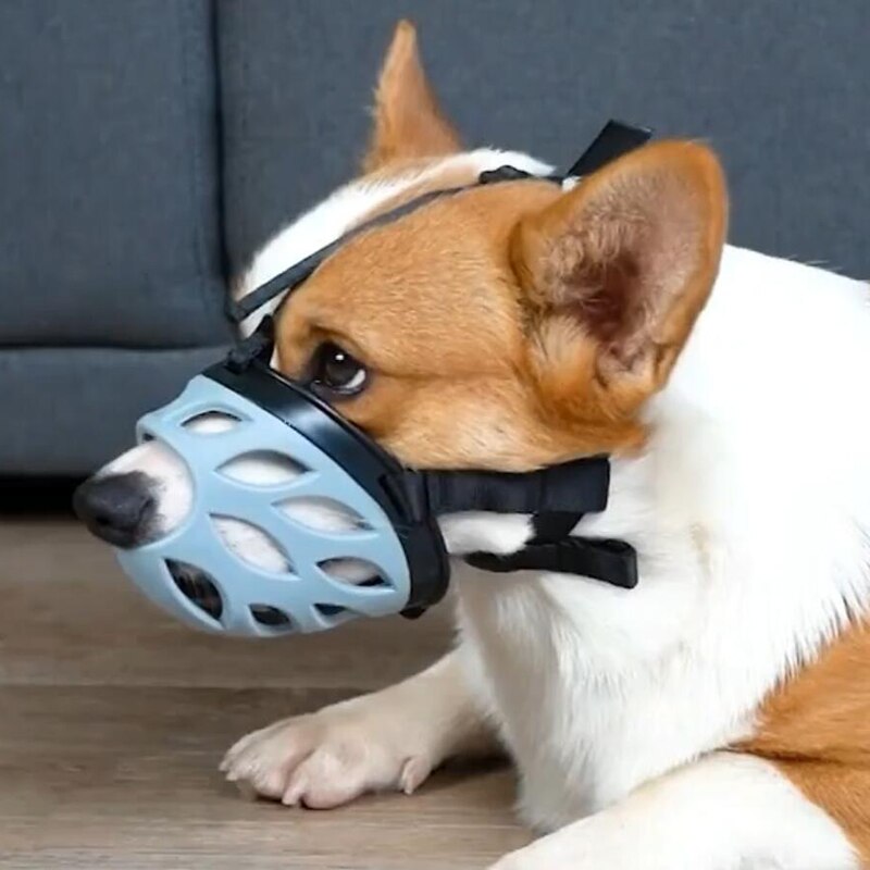 Breathable basket mask for small, medium and large dogs ZD