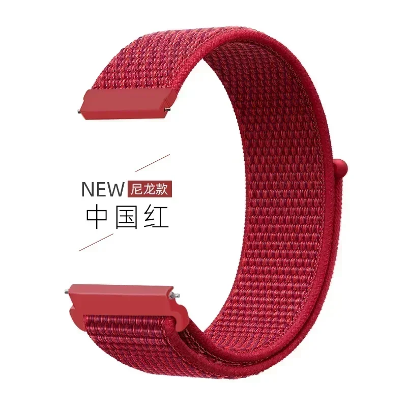 Pulseira de nylon para amazfit bip 6 bip6, pulseira de substituição para smartwatch, pulseira esportiva para amazfit bip 6 5: Preto Verde / 24 milímetros