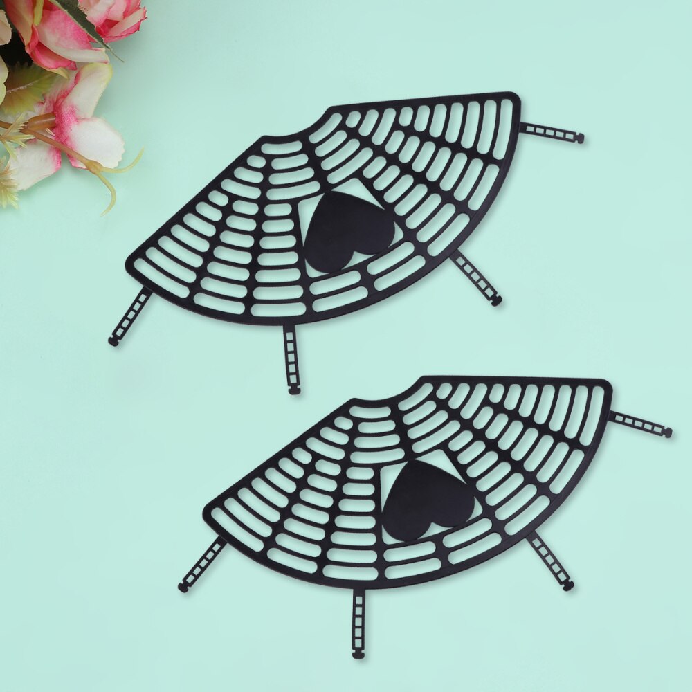 2 Sets/4pcs Useful Bike Protective Mesh Bike Accessories Durable Bike Supplies Bike Gadgets for Bike Girls Kids (Black)