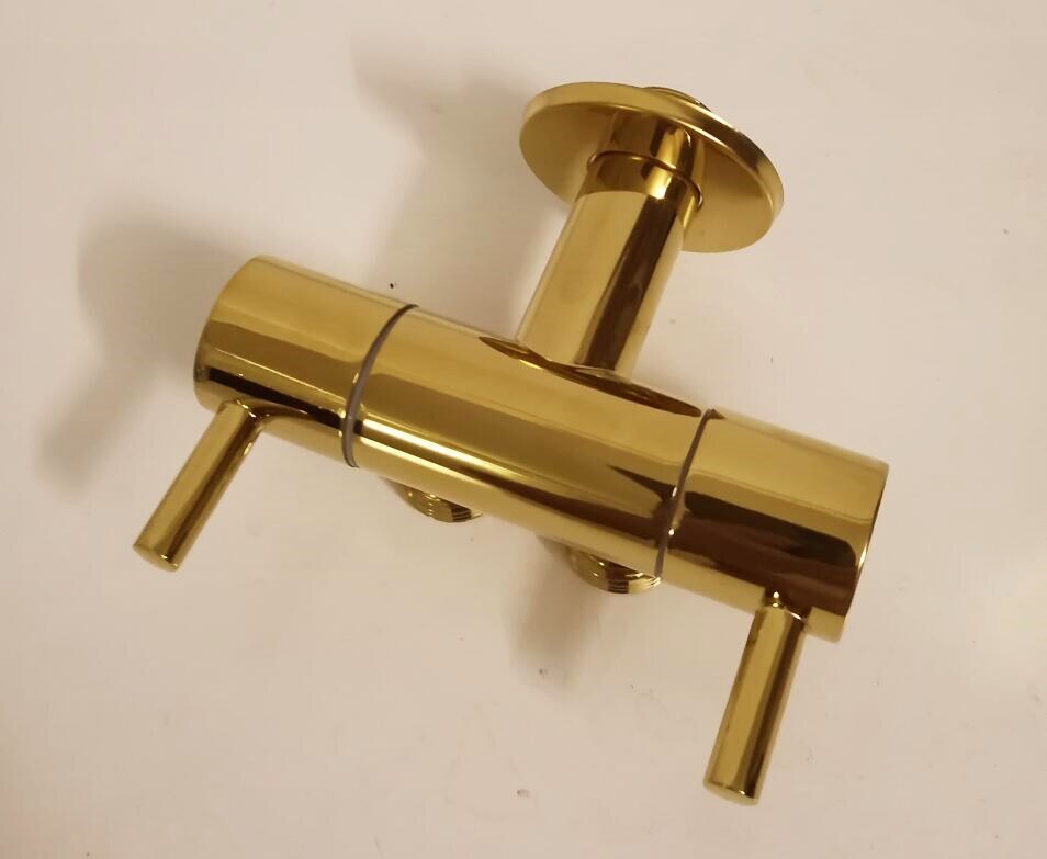 Złoty bidety kran opryskiwacz wc zawór narożny ręczny higieniczny kran ogrodowy bidet głowy zwierzę domowe opryskiwacz dotknij BDG10: tylko valve