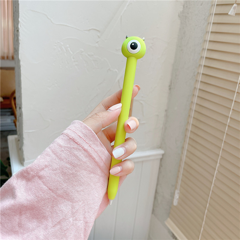 Kawaii Cute Soft Silicone Cases for Apple Pencil 1 2 Gen Case Tablet Touch Pen Stylus Cover Anti-fall for Apples Pencil 1st/2nd