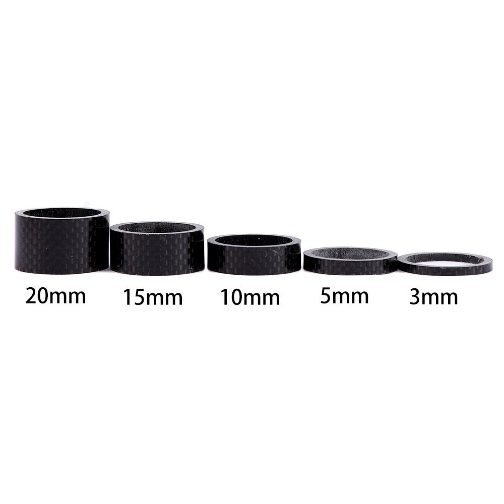 Distanziali Per Tubo Forcella Bici In Lega Di Titanio – 5/10/15/20mm, Per Stelo 1-1/8″