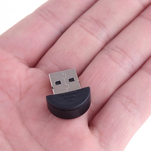 Bluetooth USB Dongle Adapter Smallest 2.0 Mini Bluetooth V2.0 USB Adapter EDR USB Dongle USB Adapter for Laptop PC Mobile