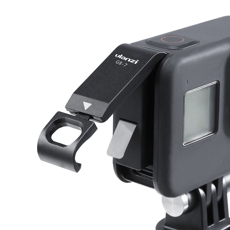 Tapa de batería para Gopro Hero Black 8, tapa extraíble tipo C, puerto de funda de carga para Go pro 8, accesorios