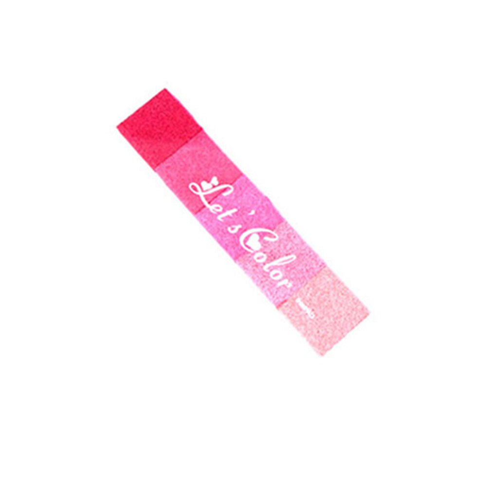 Newly Fingerprint Ink Pad Gradient Color Rubber Inkpad Stamp Finger Print For Children Kids XSD88: Color 5
