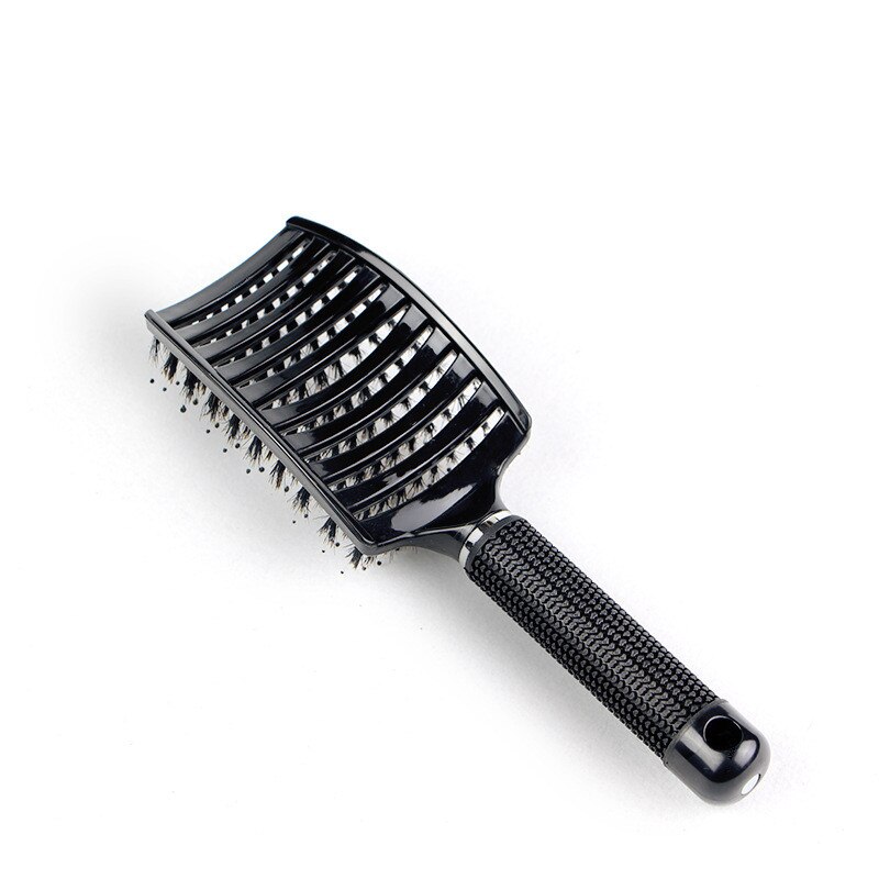 Brushy Haarborstel Vrouwen Nat Kam Haar Borstel Professionele Tools Kam Kapper Kappers Borstel Voor Haar Massage Haar Borstel