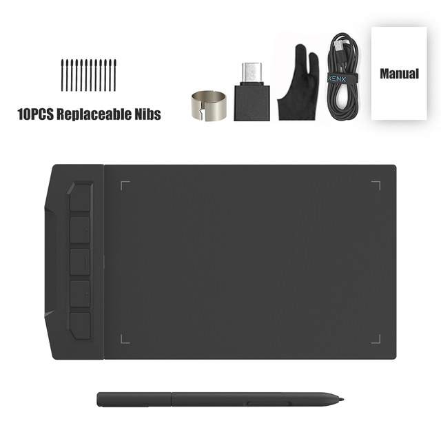 Lápiz Digital Aramox BOSTO Con 8192 Niveles De Presión | 10 Puntas De Repuesto, Compatible Con Tabletas BOSTO 101A, 101B, 19UHD