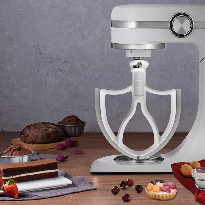Mixing Paddle Is Suitable for Kitchenaid Bowl Lift Vertical Mixer, Flat Mixing Knife, Bowl Scraper