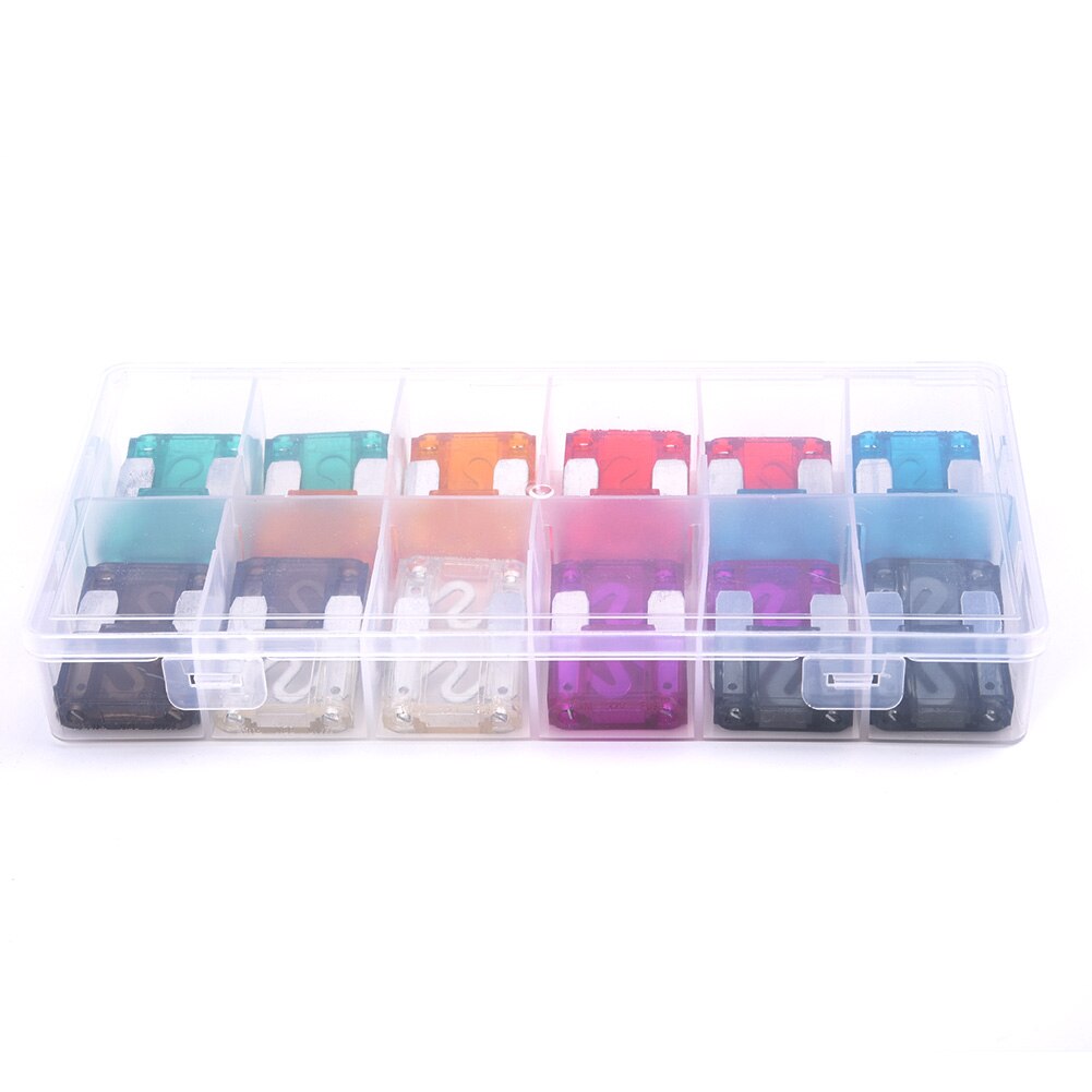 24pc set amp säkring sortiment kit bil lastbil kretsskydd 30 40 50 60 70 amp