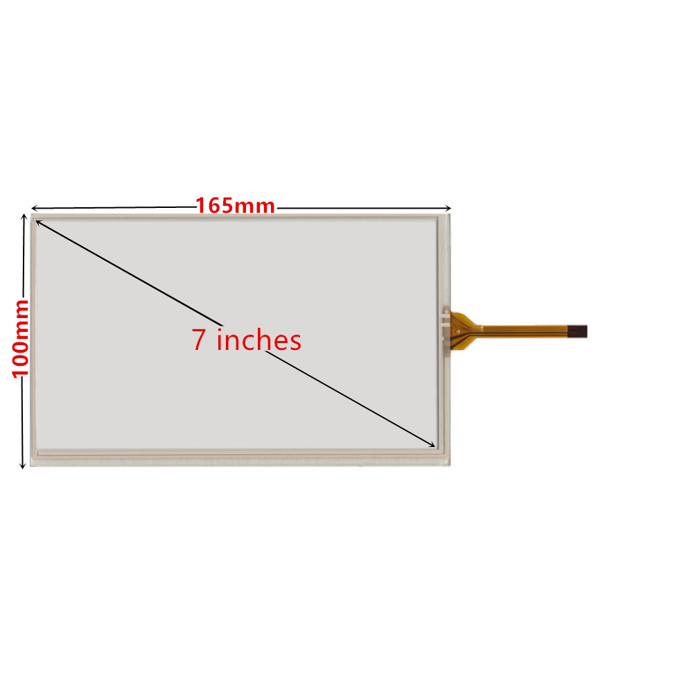 7 Zoll 165 mm * 100 mm Hohe Kompatibilität Universal Digitizer Touchscreen Glas Panel Für Auto Navigation AT070TN90 HSD070IDW1