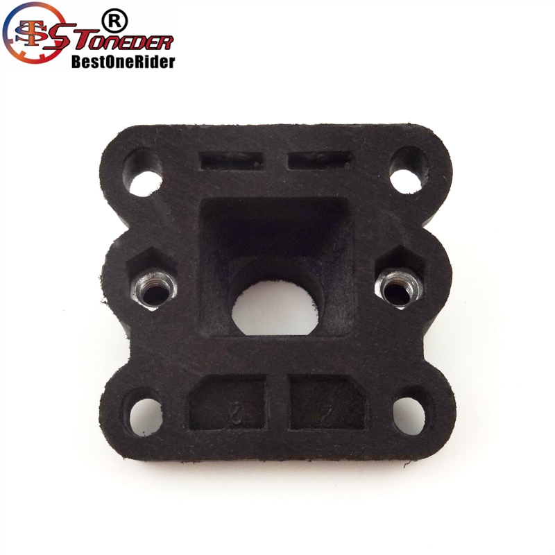 Stoneder Pocket Dirt Bike Inlaattraject Inlaatspruitstuk Voor 47cc 49cc Motor Carburateur Carb Mini Moto Moto Atv Quad 4 wheeler
