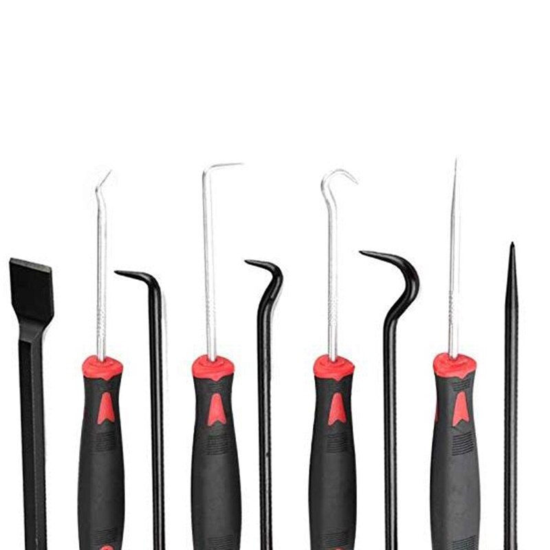 9Pcs Scraper Hook Pick Up Tool Set Pick O-Ring Removal Oil Seal Removal Tool