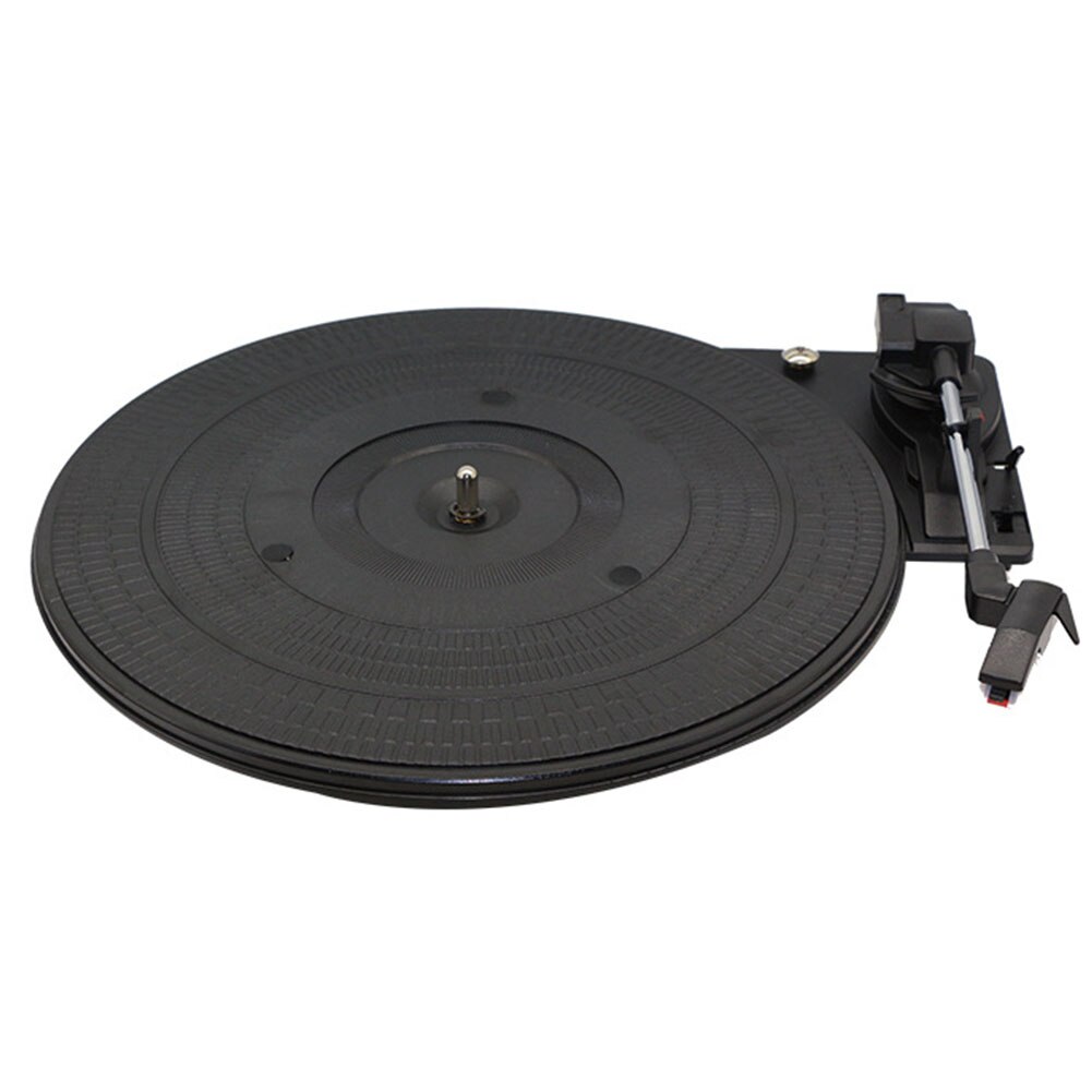 28cm Audio 33 45 78Rpm Metal 3 Speeds Vintage Gramophone Turntable Automatic Curve Arm Stereo Record Player Vinyl Accessories