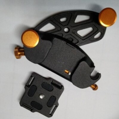 Taille araignée ceinture Holster 1/4 "vis rapide sangle boucle Surface polie terne: Orange