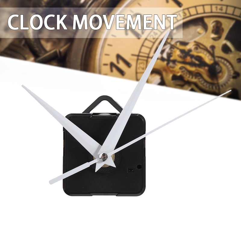Klok Mechanisme Quartz Klok Movement Mechanism Reparatie Onderdelen Diy Tool Kit + Witte Handen Klok Mechanisme Onderdelen