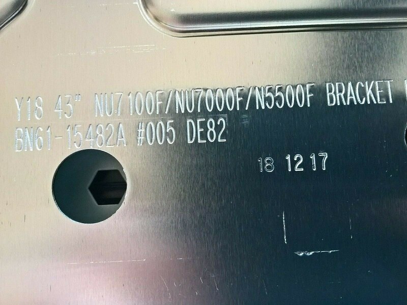 2 stk ledet bakgrunnsbelysningslist til samsung  ue43 nu 7192u ue43 ru 7092 ue43 nu 7120u un43 nu 7100 ue43 nu 7140 ue43 nu 7125 un43 ru 7400g bn61-15482a