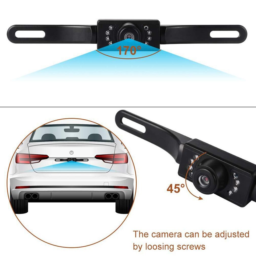 Car rear view camera Ip69 HD rear video vehicle camera Backup Reverse Camera waterproof Vision Parking Camera 170° Wide Angle
