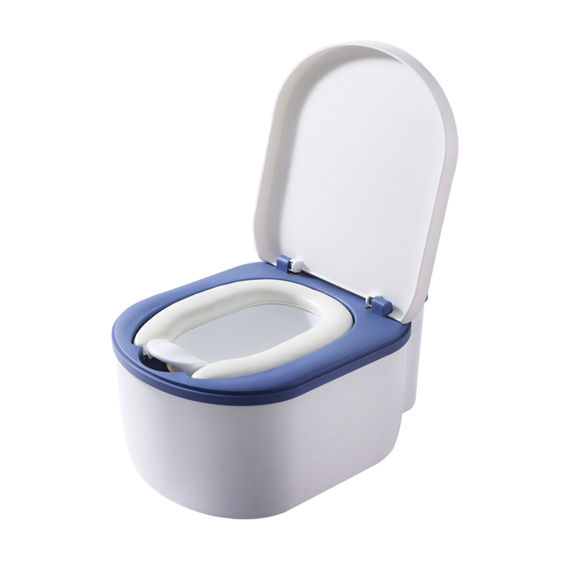 Chaise de pot de Simulation pour enfants | Chaise de pot pour les toilettes pour les filles et les garçons, brosse de pot gratuite,: blue