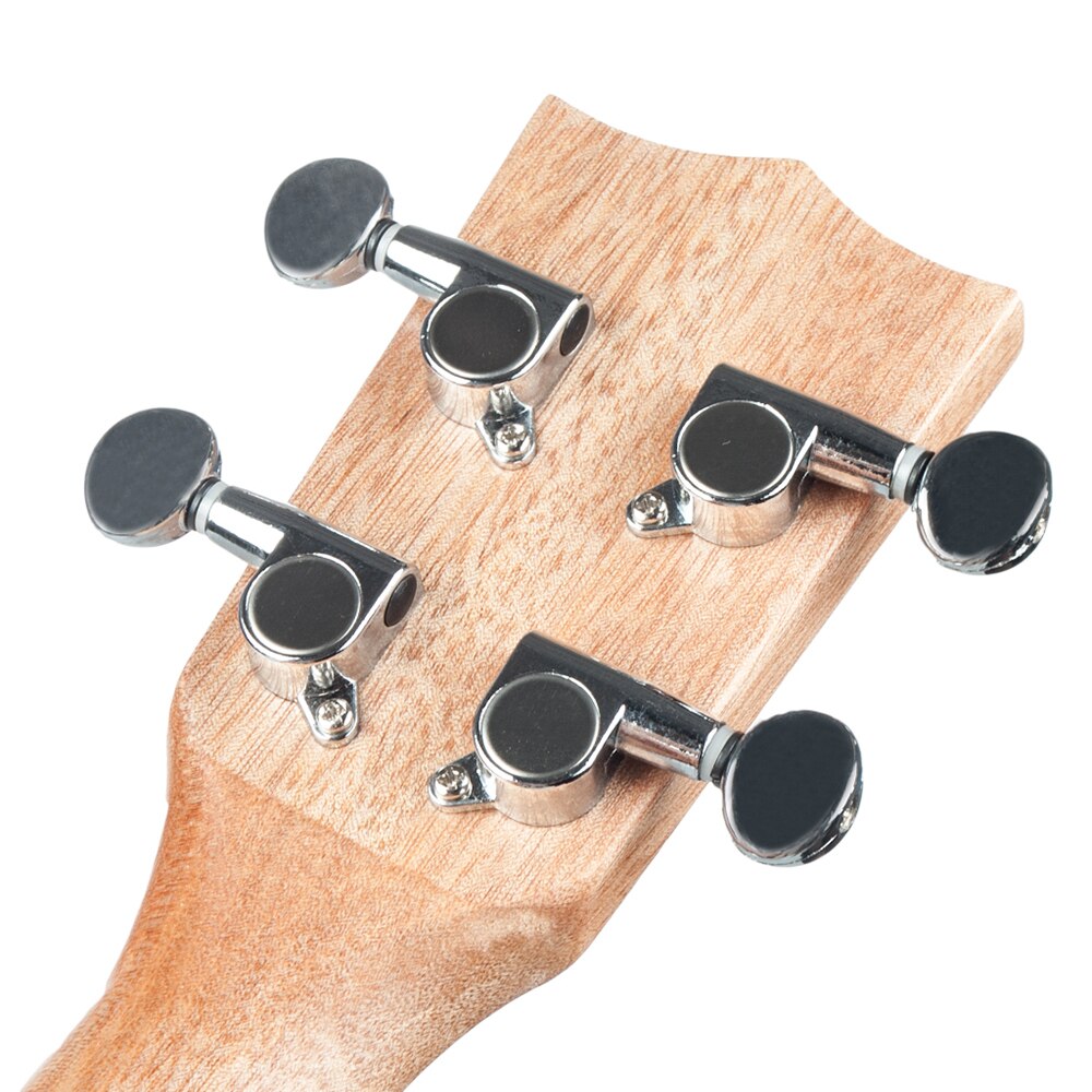 Noemí 26 pulgadas ukelele forma de piña Sapele Topboard Backboard plástico Nut Rosewood puente Ukeleles para niños pequeños niños principiantes