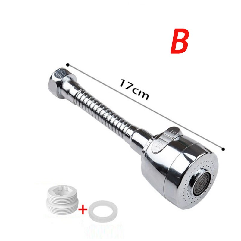 Splash preventer styling tube extended extension second gear sprinkler head: B