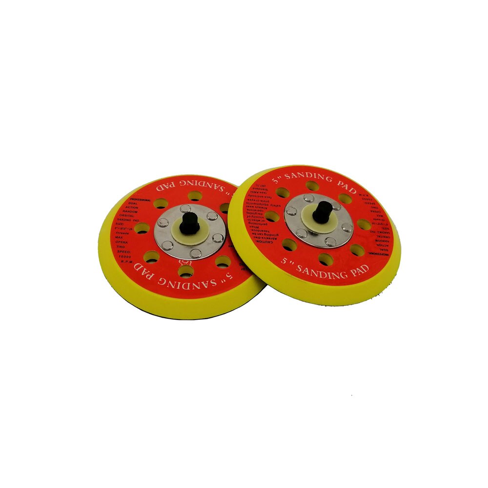 5" 6" Sanding Pad Backing Plate for DA Polisher 125mm 150mm Self Adhesive Back Plate with Heat Emission Holes