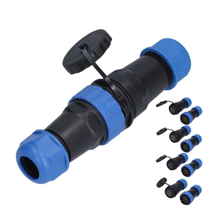 Waterproof Aviation Cable Connector Socket Aviation Plug Socket Firm Connection Solid Pin for Electronic Equipment