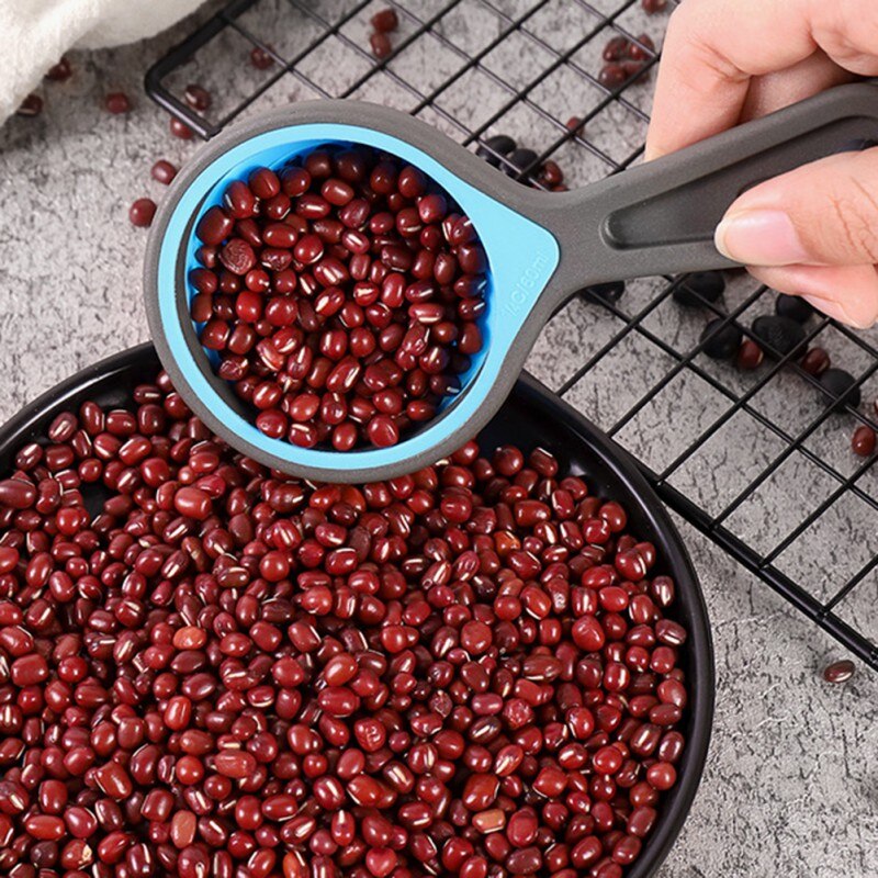 Measuring Cups Collapsible Measuring Cups 4 Piece Measuring Tool Engraved Metric/US Markings For Liquid &amp; Dry Measuring Space