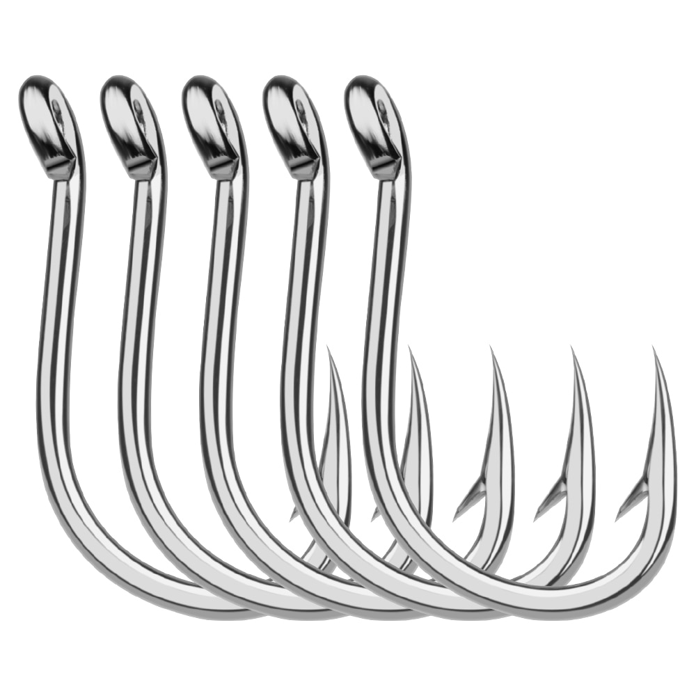 20pc Saltwater Fishing Hook SJ42 JIGGING HOOK 3/0#-11/0# Model Stainless Steel Fishhook Made in Taiwan