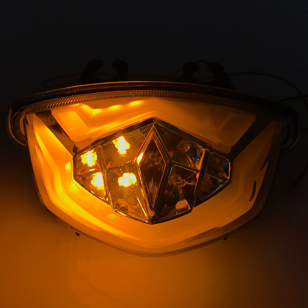Voor Suzuki Gsxs GSX-S 750 750Z 1000 1000F 1000Z Motorfiets Achterlicht Brake Richtingaanwijzers Geïntegreerde led Licht