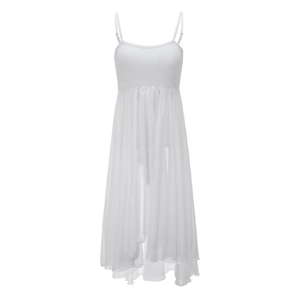 Abito Da Ballo Chiffon Con Body Per Donna/Ragazza - Costume Danza Classica E Moderna