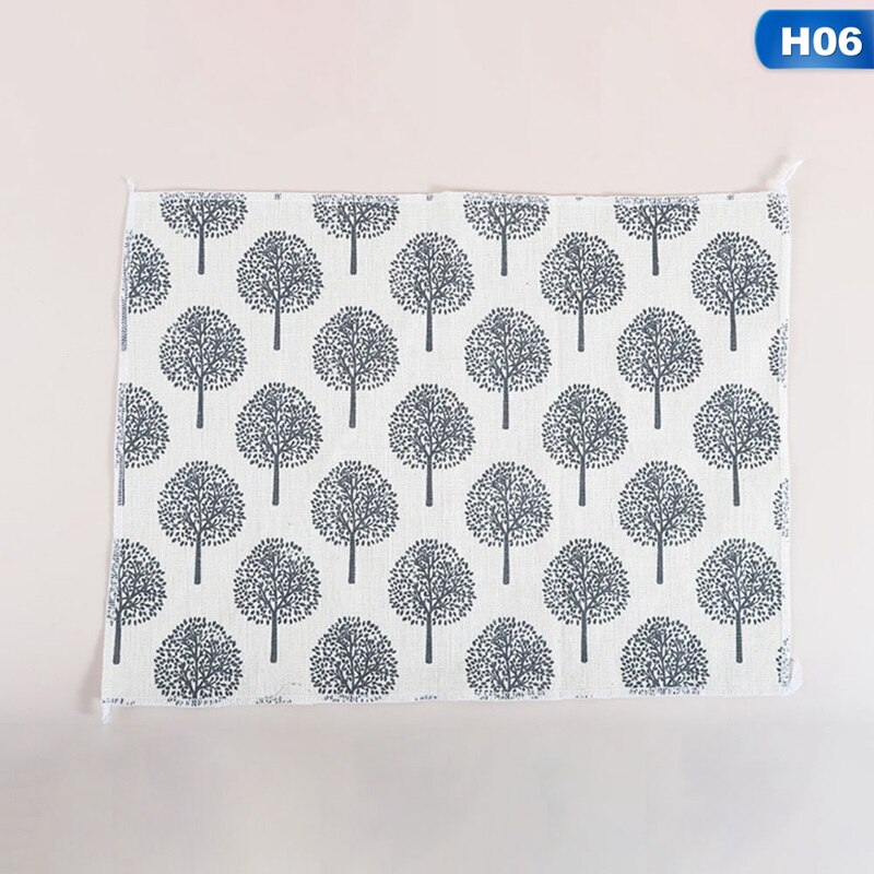 Small 30x40cm Plaid Table Mat Placemat Napkins Food Photography Nordic Photo Background Cloth Photography Shooting Props: 06