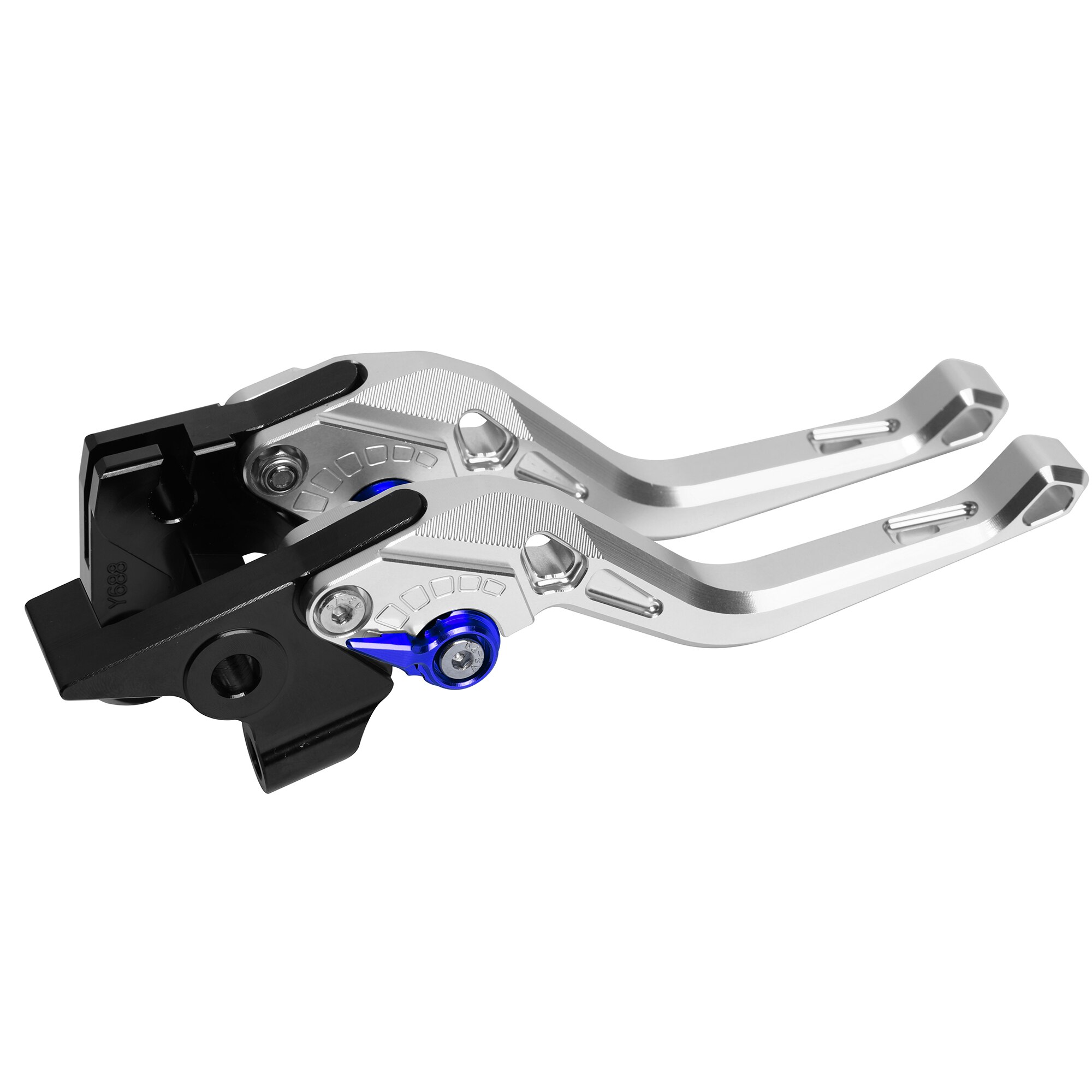 Para Kawasaki Z750 (Modelo No Z750S) y Z800/E, versión de aluminio, palanca de embrague de freno de motocicleta ajustable, un par de CNC