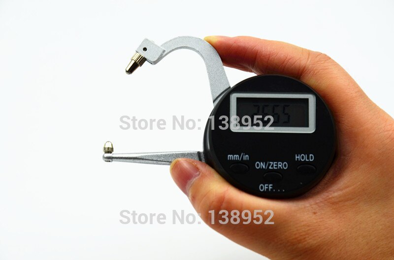 0-25mm digital thickness gauge digital jewel gauge GEM tools digital caliper gauge