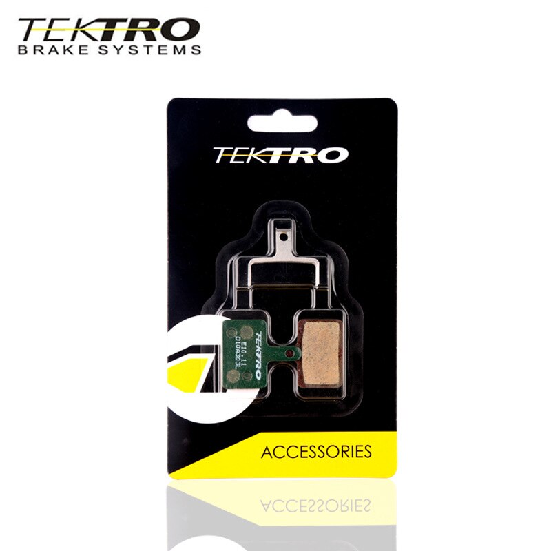 Pastillas de freno de disco TEKTRO E10.11, pastillas de freno MTB, bicicleta plegable de montaña y carretera para MT200/M355/M395/M415/M285/M286/M280: Borgoña