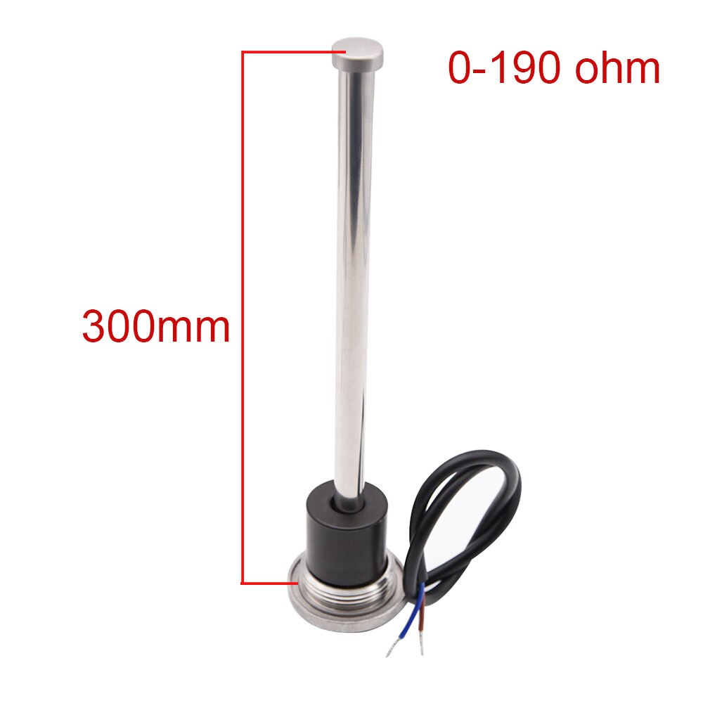 Öl Flüssigkeit Panzer Wasser Kraftstoff Ebene Senor 0-190 Ohm/240-33 Ohm passen Für Stiefel Auto kraftstoff Absender Einheit Wasser Ebene Sensoren mit 150-450mm: 300mm 0-190 Ohm