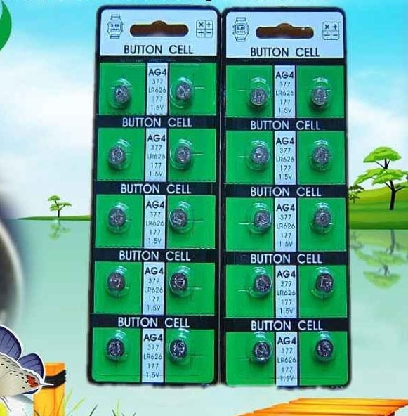 Watch Battery Sy Battery 377ok Battery Lr626 1.55 V Tmmq Tianyi Battery