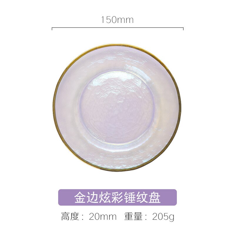 Tableware Ceramic Dinner Plate Set Dish 8/10 Inch Porcelain Cute Dessert Plate Dinnerware Hand Painted Ceramic Western Plate: 2-6 inches