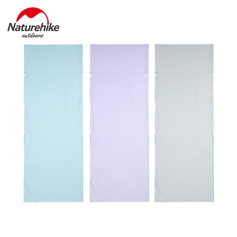 Lenzuola sporche per Hotel da viaggio tutto'aperto portatili con fodera per sacco a pelo sporco modale Naturehike