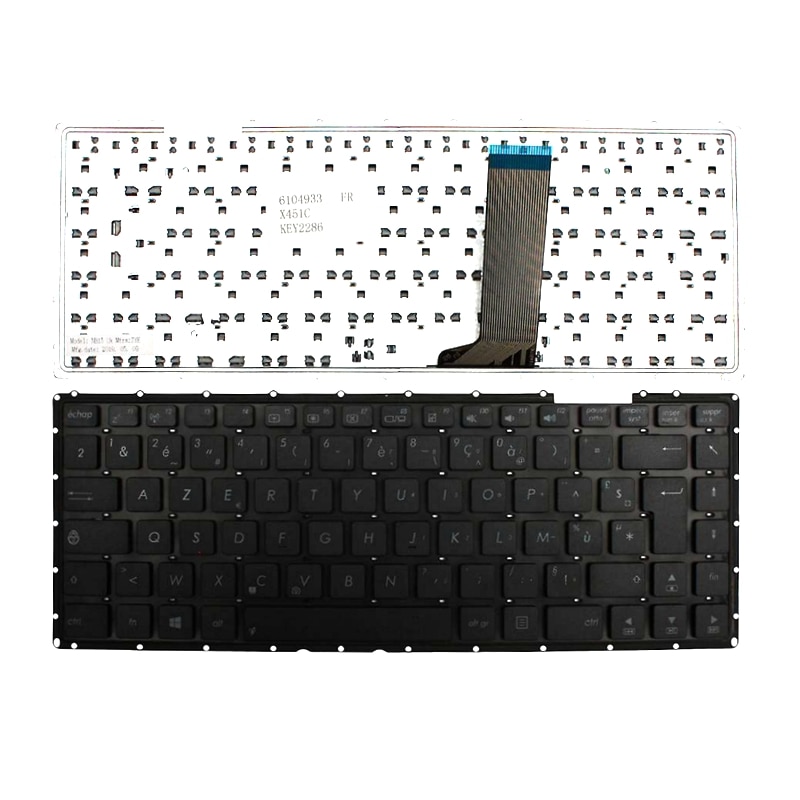 Tastiera Topcase Originale Asus Serie X451 (X451C, X451M, X451CA, X451MA, X451MAV) - AZERTY