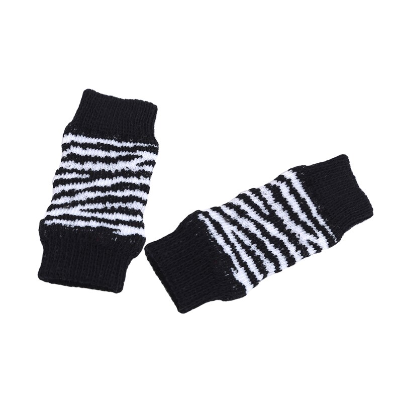 Winter Pet Warm Leg Protector Dog Cat Puppy Cotton Warm Leg Warmer Socks Winter Pet Knee Socks Supplies 4Pcs/set