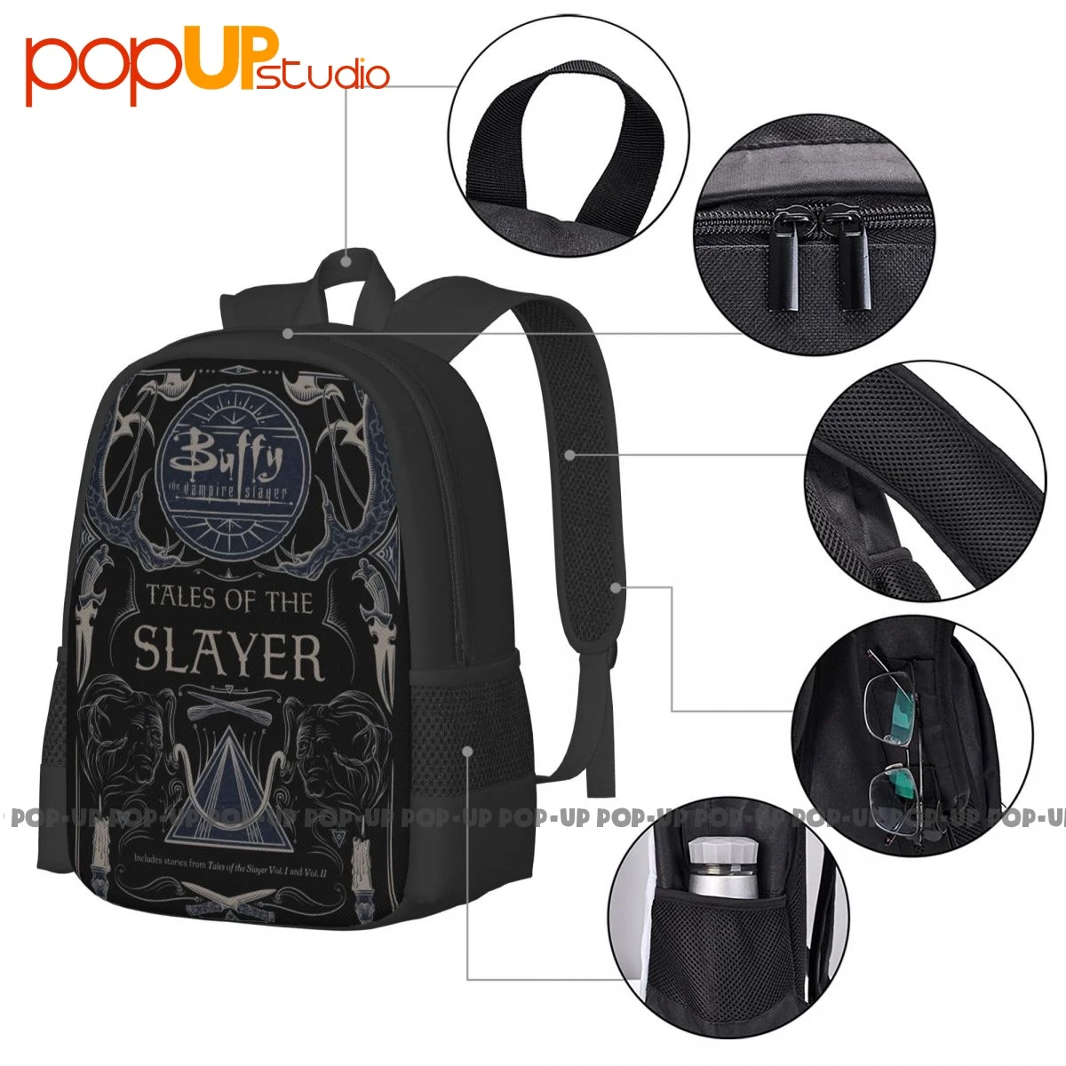 Buffy The Vampire Slayer Tales Of The Slayer Backpack Large Capacity Gym Swimming Gymnast Bag Multi-function
