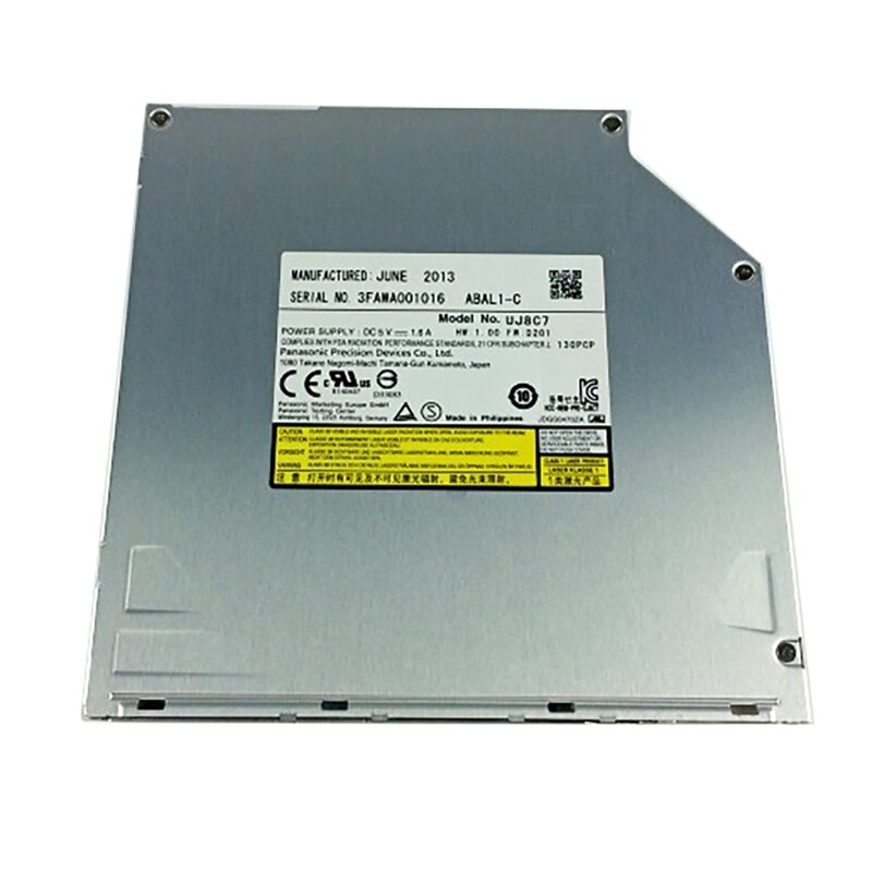Lecteur optique de DVD pour DELL Alien M14XR2 M17XR5 M18XR3, lecteur de DVD de série SATA Ultra-mince de 9.5mm: Default Title